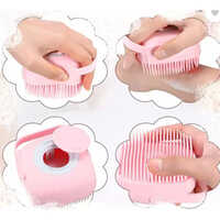 Soft Silicone Bath Brush - Color: Multicolors Available