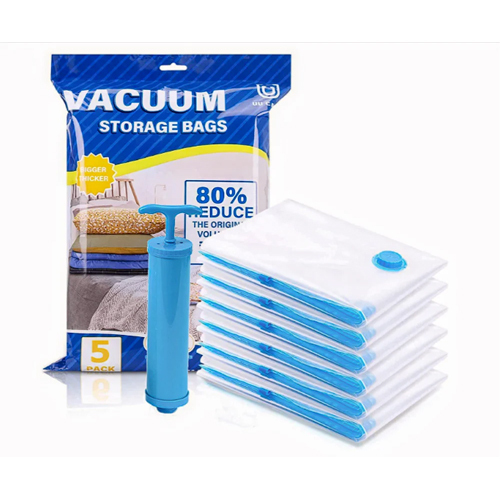 Vacuum Storage Bags - Color: Transparent