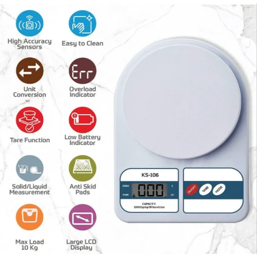 10 Kg Kitchen Weight Scale