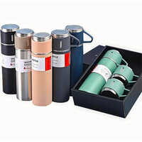 Multicolor Vacuum Flask Set