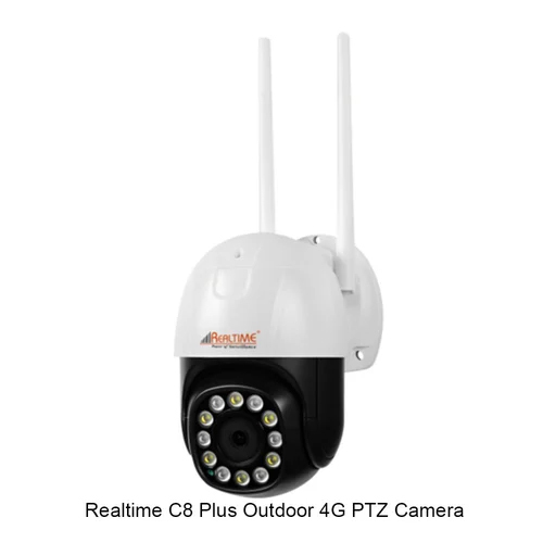 Realtime C8 Plus बाहरी 4G PTZ कैमरा