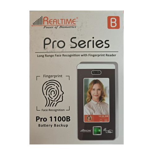 Realtime Pro 1100B Long Range Face Recognition System - Color: Black