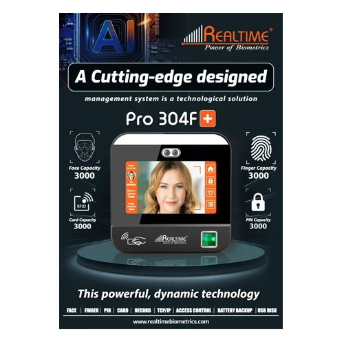 Realtime Pro 304F+ Face Recognition System