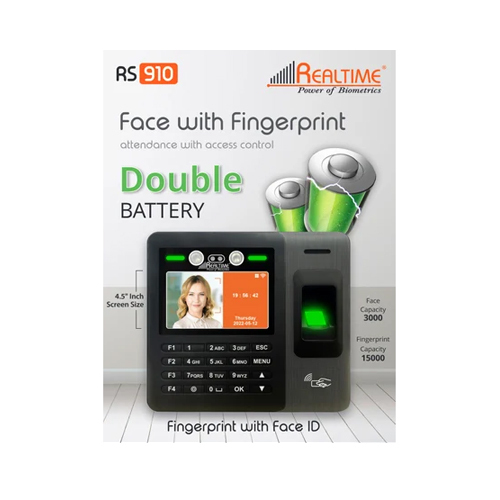 Realtime RS 910 Attendance Access Control System