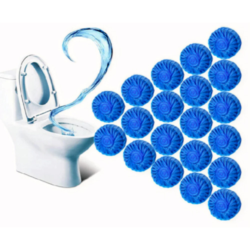 Toilet Cleaner Tablets - Color: Blue