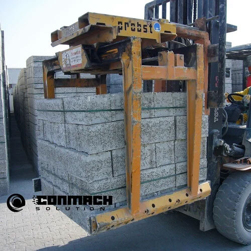 Paver Block Forklift Hydraulic Grapple Staz Grab UNI 1200 Without Rotation