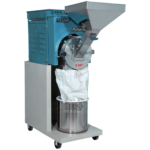 5 Hp Single Chamber Pulveriser - Material: Mild Steel