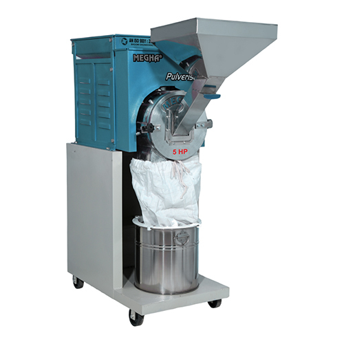 5 Hp Double Chamber Pulveriser - Material: Mild Steel
