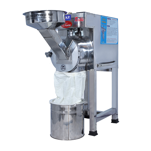 2 Hp Semi Automatic Pulveriser - Material: Stainless Steel