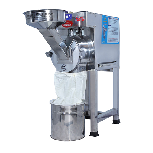 3 Hp Semi Automatic Pulveriser - Material: Stainless Steel