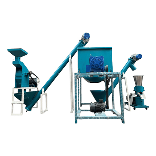 Industrial Cattle Feed Pellet Making Plant - Automation Grade: Semi Automatic