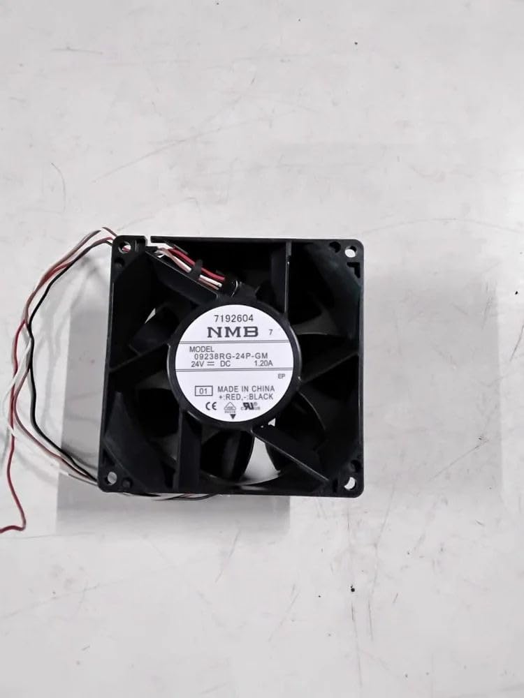 NMB 09238RG-24P-GM Axial Fan 24V-1.20A DC Brushless Air Cooling Fan 6700 RPM 80 * 80 * 38 4-Wire