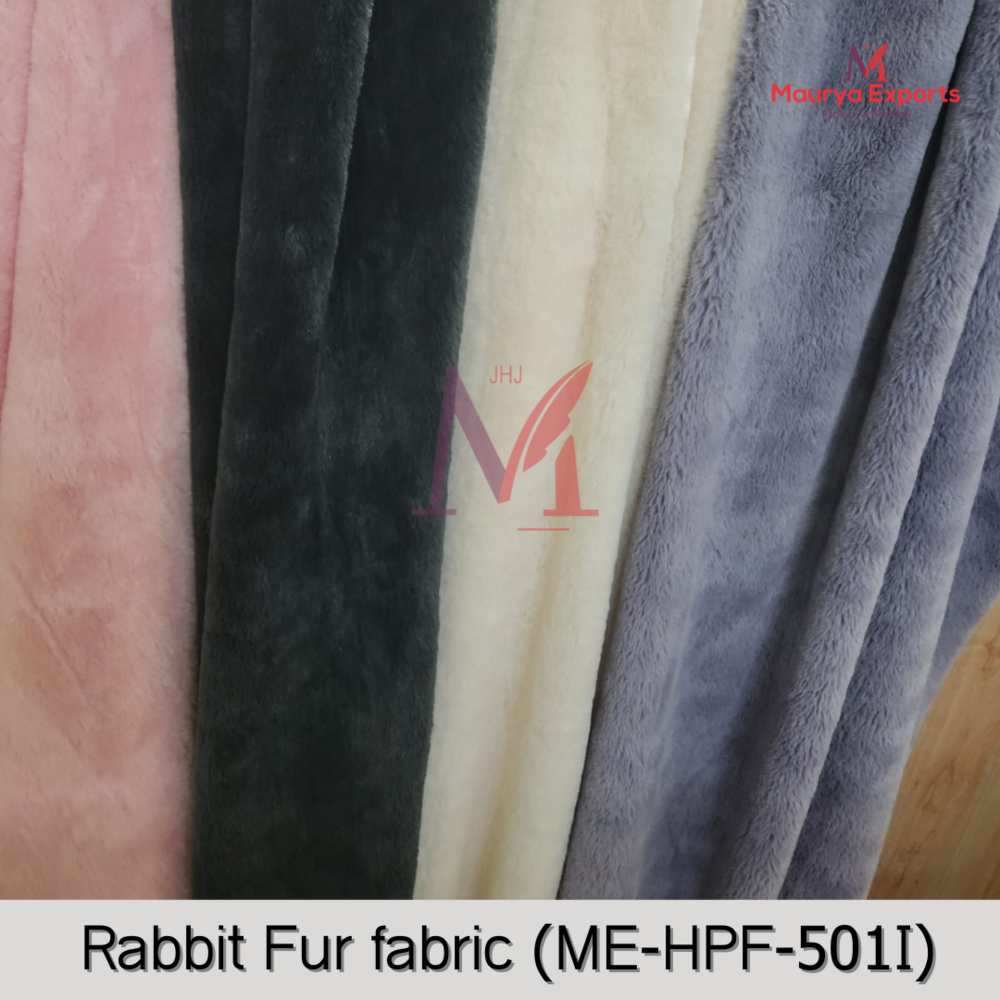 Rabbit Fur Fabric - Color: Customise