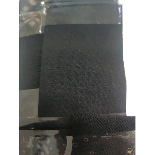 Grey Plating Cotton Fleece Fabric - Attributes: Washable