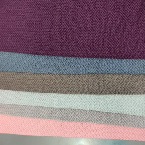 Polycotton Zara Knitted Fabric - Pattern: Plain
