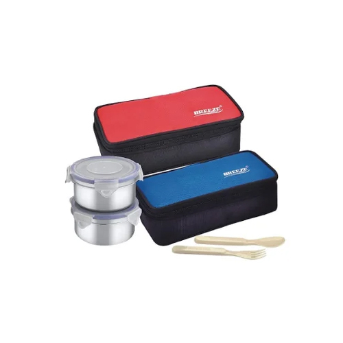 Stainless Steel Insulated Lunch Box - Material: Metal