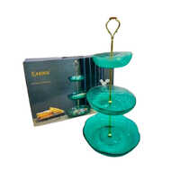 3 Tier Glass Cake Stand