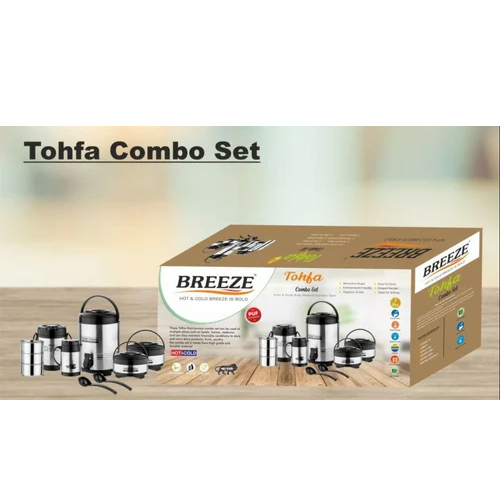 Multicolor Breeze Tohfa Combo 7 Pieces Gift Hamper For Home And Office - Material: Metal