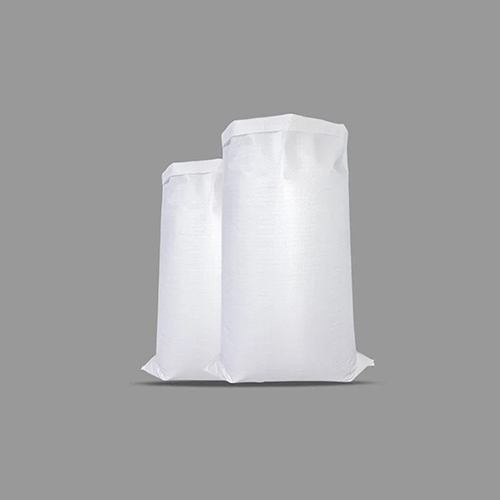 Colored Pp Woven Sacks - Color: White
