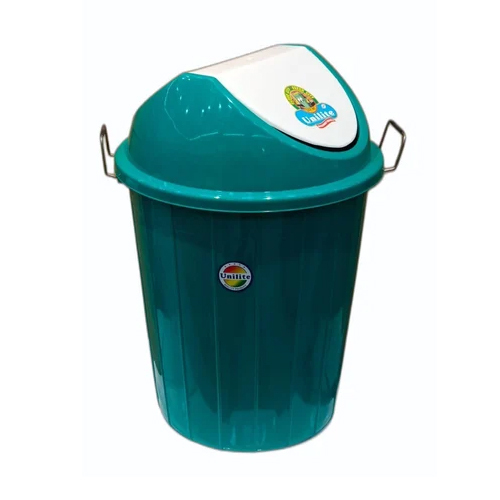 80 Ltr Plastic Dustbin With Steel Handle - Automation Grade: Manual