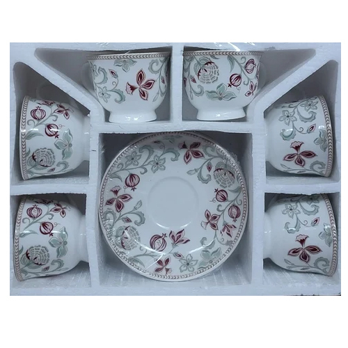 Chhaya Cup And Saucer Set Of 12 Pcs