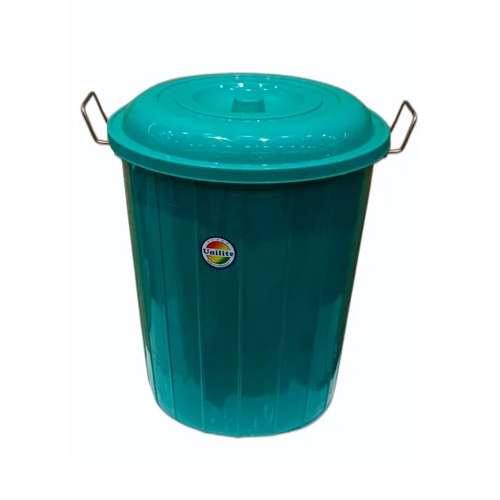 60 Litre Plastic Drum - Color: Green