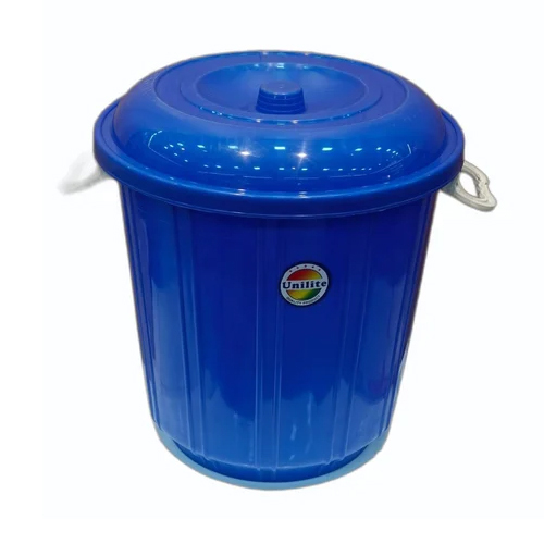 25 Liter Plastic Storage Drum - Color: Blue