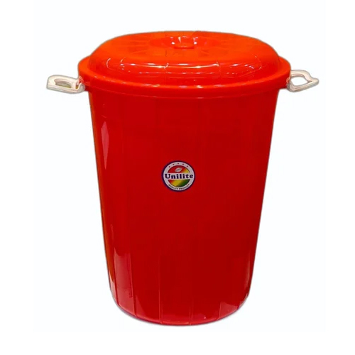 8L Super Storage Bucket With Lid - Color: Red