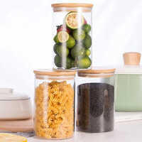 1000ml Glass Storage Jar - Capacity: 1000 Milliliter (ml)