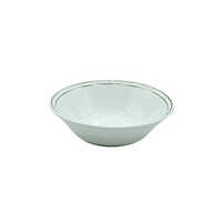 Bone Gold Line Bowl - Color: White