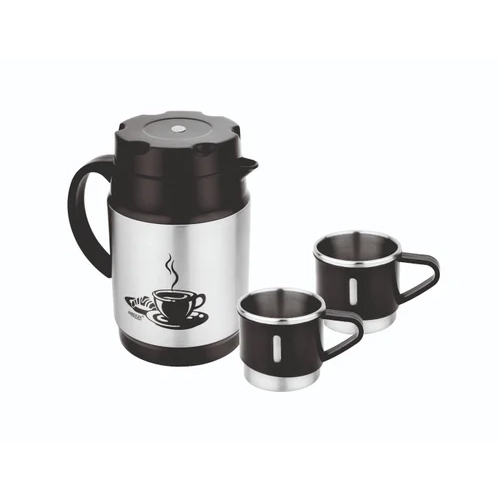 Breeze Stainless Steel Insulated Flask Set - Capacity: 350 Milliliter (Ml)