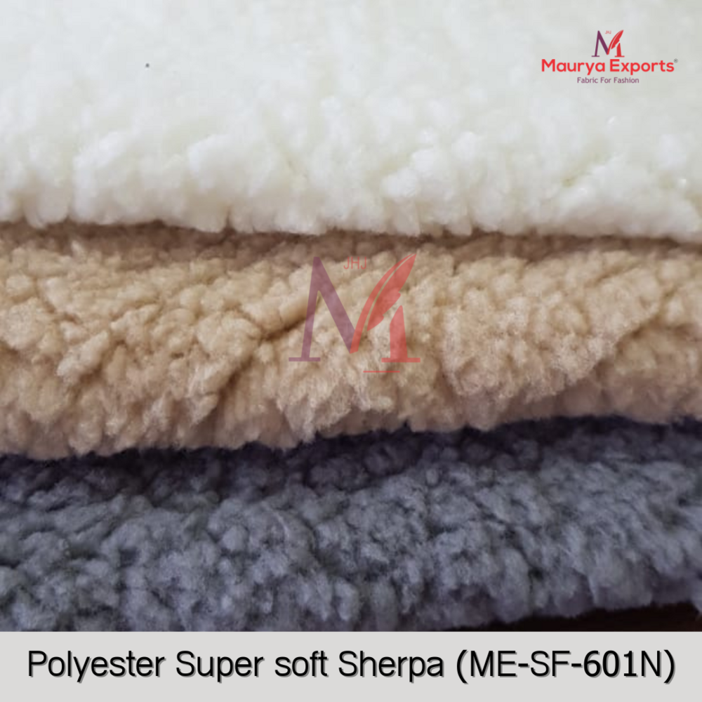 Super Soft Sherpa Fabric - Application: Home Textile