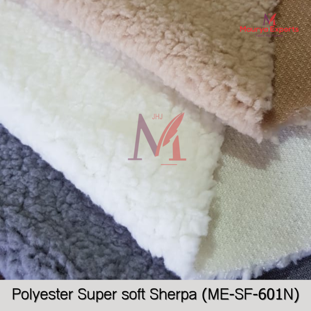 Super Soft Sherpa Fabric - Application: Home Textile