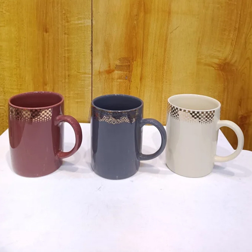 Krista 300Ml Porcelain Coffee Mug - Color: Multicolor