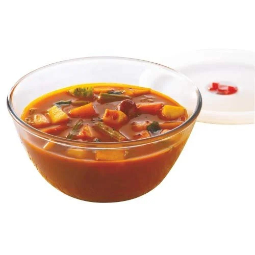 Mixing Bowl With Plastic Lid - Capacity: 800 Milliliter (Ml)