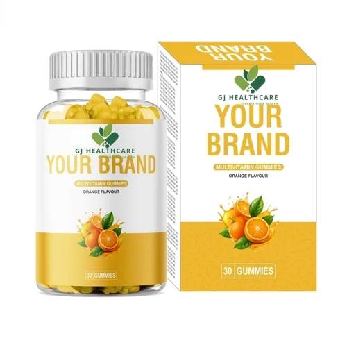 Orange Biotin Gummies - Dosage Form: Tablet
