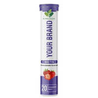 Biotin Strawberry Effervescent Tablet