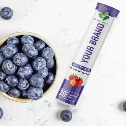 Electrolytes Blueberry Effervescent Tablet