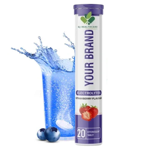 Electrolytes Blueberry Effervescent Tablet - Flavor: Different Available