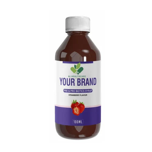 Strawberry Pre Pro Biotic Syrup - Dosage Form: Liquid