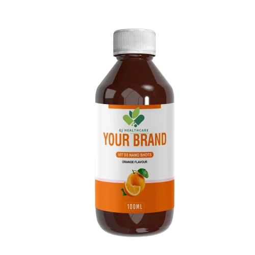 Orange Vitamin D3 Nano Shots Syrup