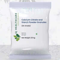 Calcium Citrate Starch Powder Granules