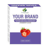 Strawberry Sodium Bicarbonate Sodiumcitrate Tartaric Acid Citric Acid Sachet