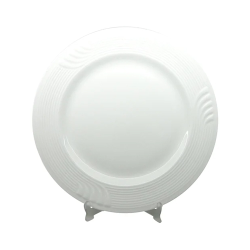 Bone Harmony Quarter Plate - Color: White