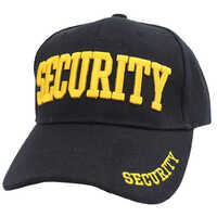 First Class Security Cap - Color: Black