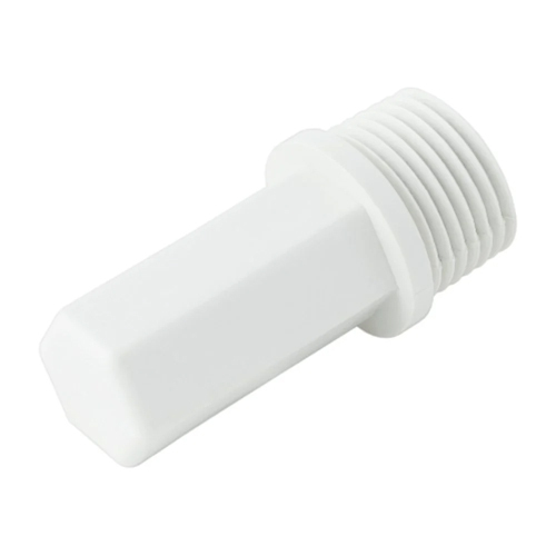 White (Waser) Upvc Long Plug