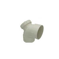 Pvc Drainage Pipe Fittings Equal Elbow - Color: White