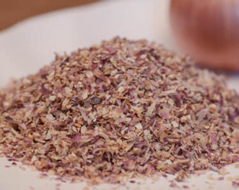 Dehydrated Pink Onion Minced - Dehydration Method: Normal