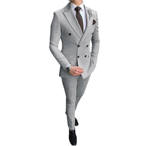 Mens Grey Formal Suits