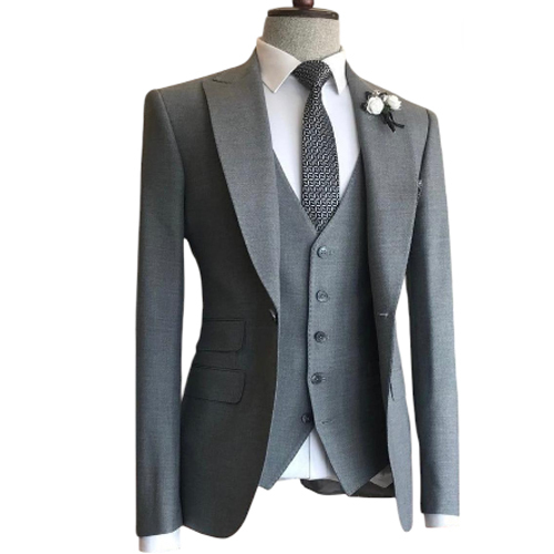 Mens Formal Grey Color Suits - Design: Modern